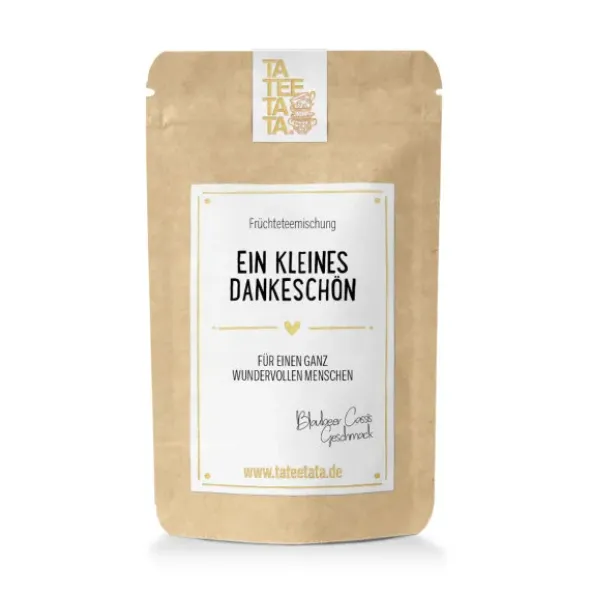 Tee Geschenktüte - Ein kleines Dankeschön