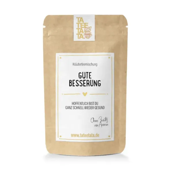 Tee Geschenktüte - Gute Besserung