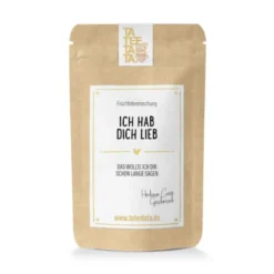 Tee Geschenktüte - Ich hab dich lieb - Früchtetee