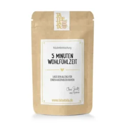 Tee Geschenktüte - 5 Minuten Wohlfühlzeit - Kräutertee
