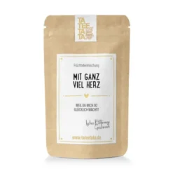 Tee Geschenktüte - Mit ganz viel Herz