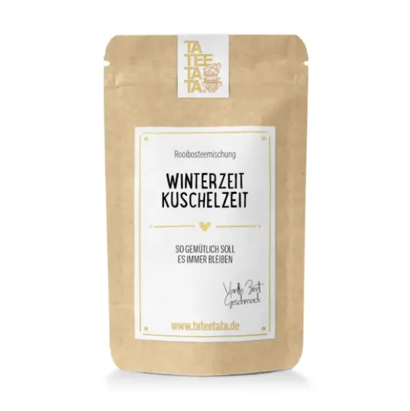 Tee Geschenktüte - Winterzeit Kuschelzeit - Rooibostee