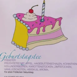 Tee im Umschlag - Geburtstagstee