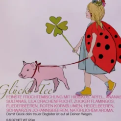 Tee im Umschlag - Glück Beetle Girl