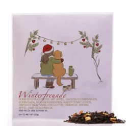 Tee im Umschlag - Winterfreunde