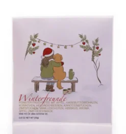 Tee im Umschlag - Winterfreunde
