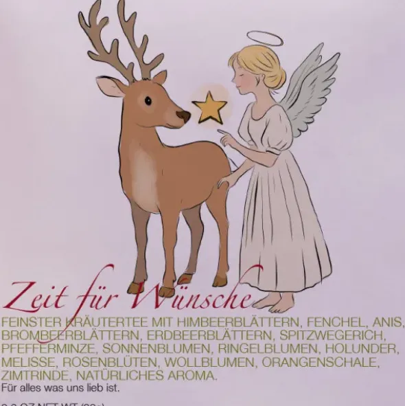 Tee im Umschlag - Wünschezeit