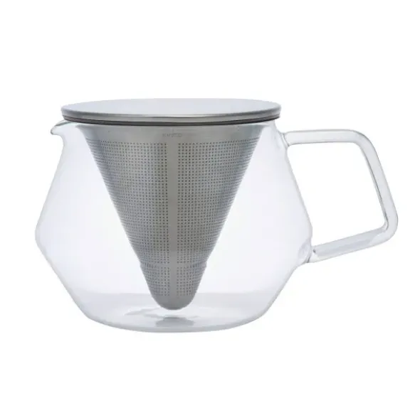 Teekanne CARAT aus Glas mit Teefilter 600 ml