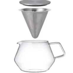 Teekanne CARAT aus Glas mit Teefilter 600 ml