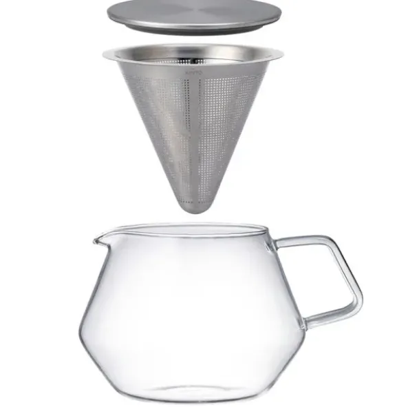Teekanne CARAT aus Glas mit Teefilter 600 ml