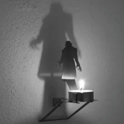 Teelichthalter Wandschatten VAMPIR N°13