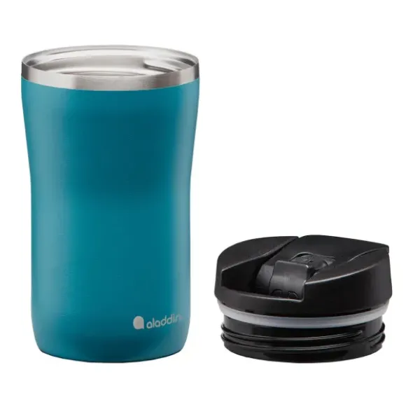 Thermobecher Edelstahl Leak Lock 0,25 l petrol