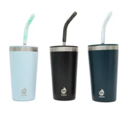 Thermobecher to go T16 weiß – Edelstahlbecher