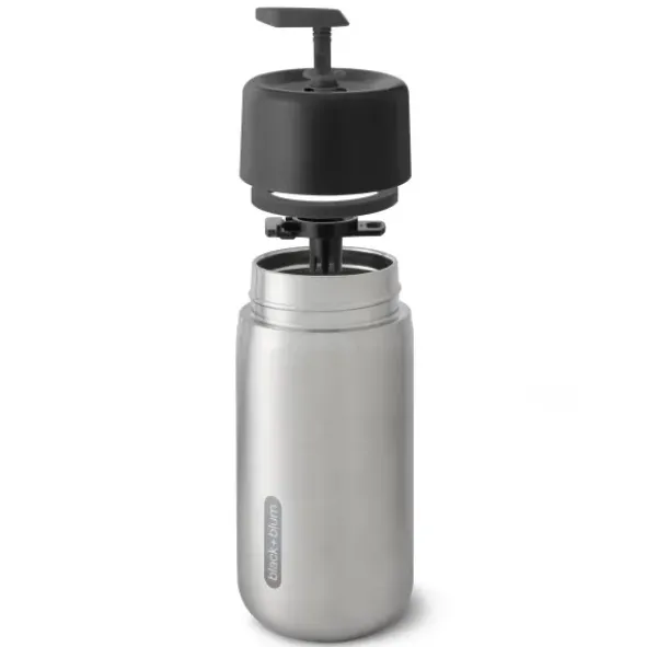 Thermobecher Travel Cup Edelstahl 340 ml schwarz