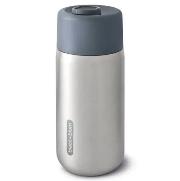 Thermobecher Travel Cup Edelstahl 340 ml grau