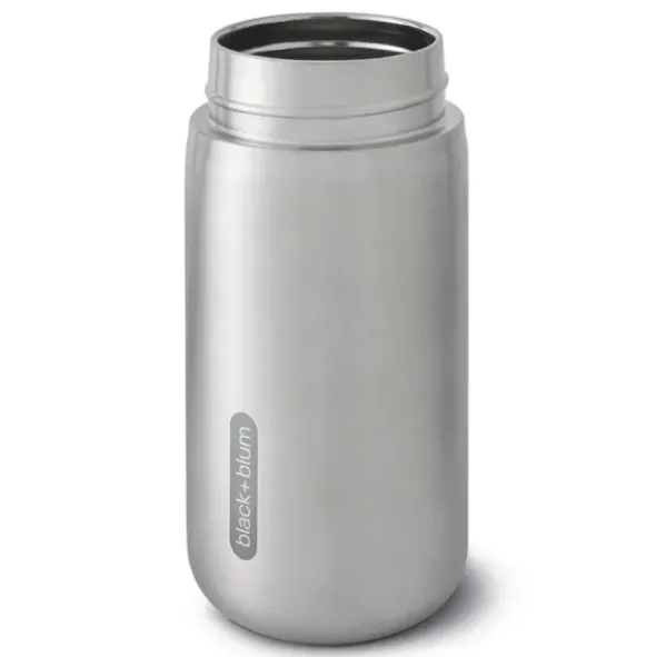 Thermobecher Travel Cup Edelstahl 340 ml grau