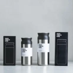Thermobecher Travel Tumbler 500 ml - Edelstahl, khaki