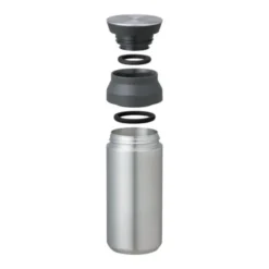 Thermobecher Travel Tumbler 350 ml - Edelstahl, schwarz