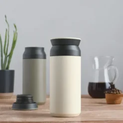 Thermobecher Travel Tumbler 350 ml - Edelstahl, weiß