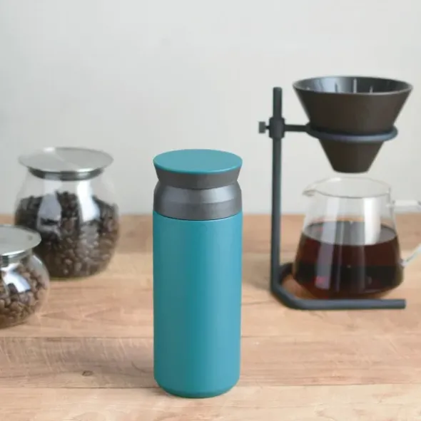 Thermobecher Travel Tumbler 500 ml - Edelstahl, coyote goldbraun