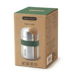 Thermo Lunchpot FOOD FLASK mit Löffel 400 ml olive