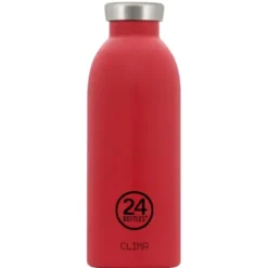Thermosflasche 0,5 l CLIMA aus Edelstahl, hot red