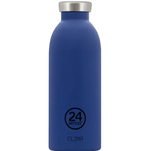 Thermosflasche 0,5 l CLIMA aus Edelstahl, gold blue
