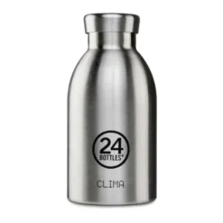 Thermosflasche 0,33 l CLIMA aus Edelstahl steel