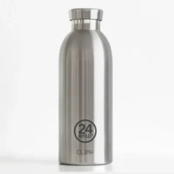 Thermosflasche 0,5 l CLIMA aus Edelstahl, steel