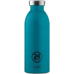 Thermosflasche 0,5 l CLIMA aus Edelstahl, stone atlantic bay