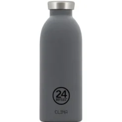 Thermosflasche 0,5 l CLIMA aus Edelstahl, stone formal grey