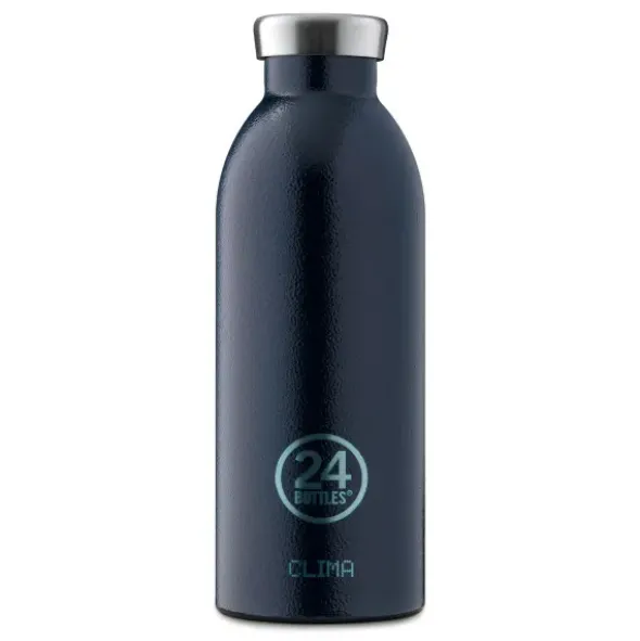 Thermosflasche 0,5 l CLIMA Edelstahl, deep blue