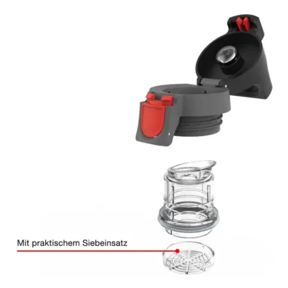 Thermosflasche 0,55 l HOT & COLD ONE LIGHT - schwarz