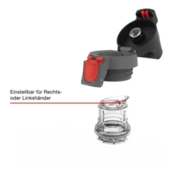 Thermosflasche 0,55 l HOT & COLD ONE LIGHT - schwarz