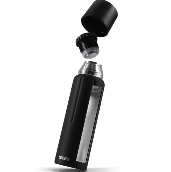 Thermosflasche mit Becher 1,1 l GEMSTONE IBT Edelstahl