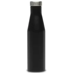 Thermosflasche Slim S6 Edelstahl 600 ml, Enduro schwarz