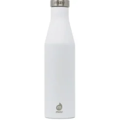 Thermosflasche Slim S6 Edelstahl 600 ml, Enduro weiß