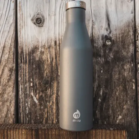 Thermosflasche Slim S6 Edelstahl 600 ml, Enduro weiß