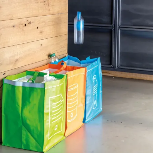 3tlg. Recycling Set / Waste Bags