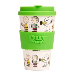To Go Becher Peanuts - Motiv Snoopy mit Freunden und Musikinstrumenten