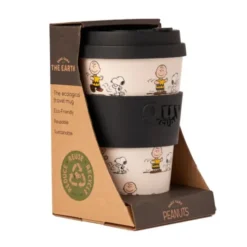 To Go Becher Peanuts - Motiv Snoopy tanzt mit Charlie Brown