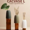Topper-Aufsatz Kaktus für Flasche - Cacvase L (3er Set) grün