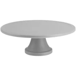 Tortenplatte TREND 31 cm - Keramik grau