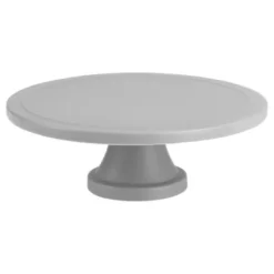 Tortenplatte TREND 24 cm - Keramik grau