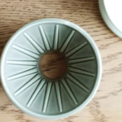 Trichter für Kaffeefilter, Porzellan - brewer 2Cups, weiß