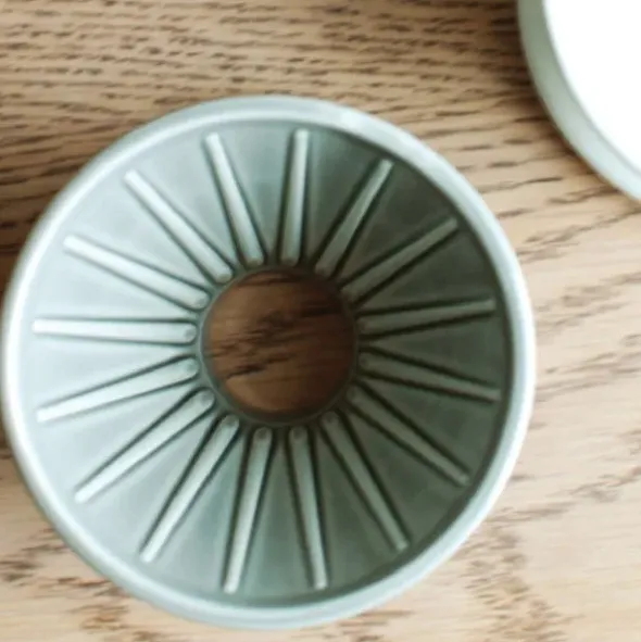 Trichter für Kaffeefilter, Porzellan - brewer 2Cups, weiß
