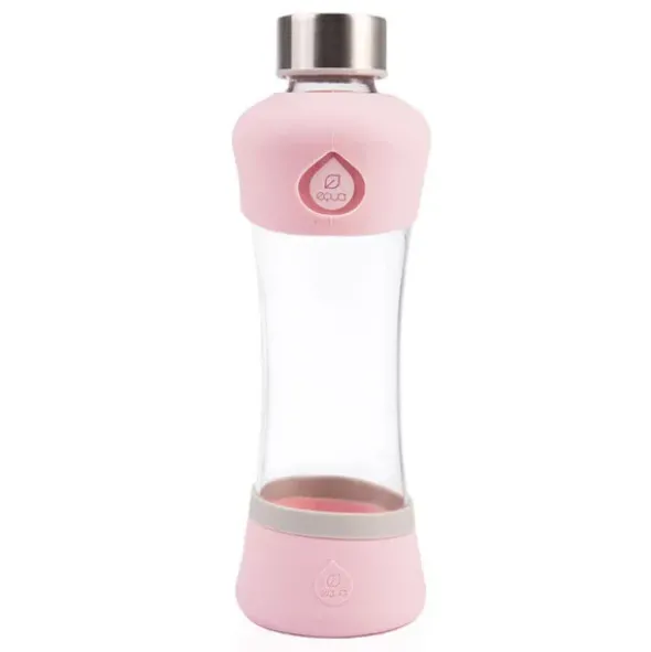 Trinkflasche aus Glas - ACTIVE berry
