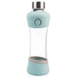 Trinkflasche aus Glas - ACTIVE mint