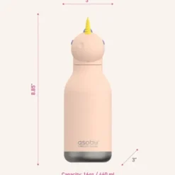 Trinkflasche Bestie Einhorn 460 ml, Edelstahl doppelwandig