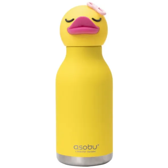 Trinkflasche Bestie Ente 460 ml, Edelstahl doppelwandig
